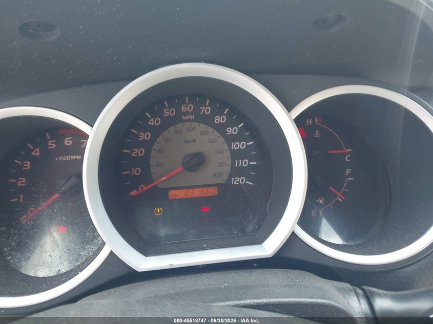 2007 Toyota Tacoma VIN 5TEJU62N57Z373128 IAAI salvage auction — ROLLOVER, Salvage (California), sold $1,300 on 2026-07-21 (photo 7)