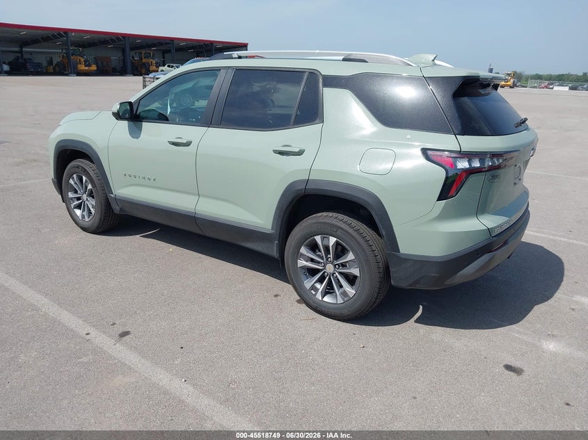 2025 Chevrolet Equinox VIN 3GNAXPEG4SL222293 IAAI salvage auction — RIGHT REAR, Salvage Title, sold $12,400 on 2026-07-30 (photo 3)