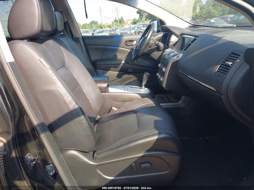 2011 Nissan Murano VIN JN8AZ1MWXBW185824 IAAI salvage auction — NORMAL WEAR, Clear (Pennsylvania), sold $550 on 2026-07-24 (photo 5)