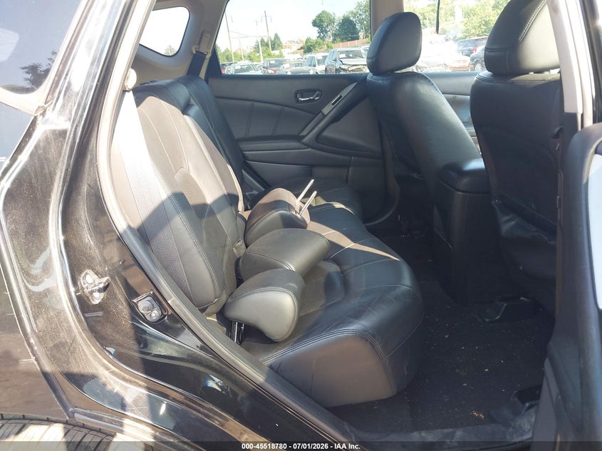 2011 Nissan Murano VIN JN8AZ1MWXBW185824 IAAI salvage auction — NORMAL WEAR, Clear (Pennsylvania), sold $550 on 2026-07-24 (photo 8)