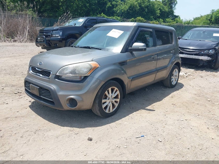 2012 Kia Soul VIN KNDJT2A64C7367988 IAAI salvage auction — NORMAL WEAR, Clear (Maryland), sold $375 on 2026-07-30 (photo 2)