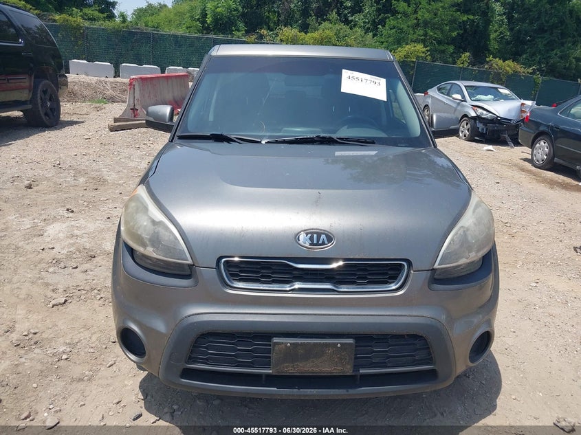 2012 Kia Soul VIN KNDJT2A64C7367988 IAAI salvage auction — NORMAL WEAR, Clear (Maryland), sold $375 on 2026-07-30 (photo 6)