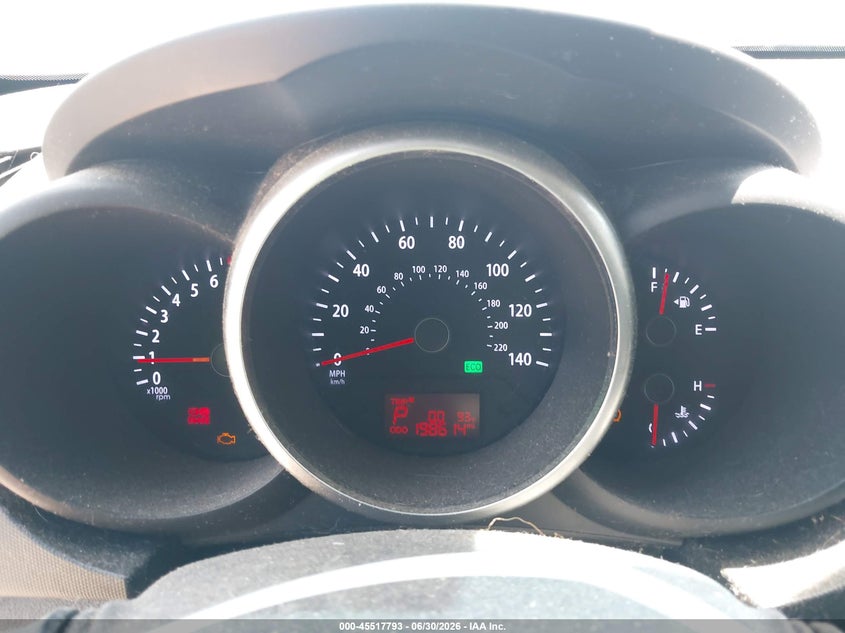 2012 Kia Soul VIN KNDJT2A64C7367988 IAAI salvage auction — NORMAL WEAR, Clear (Maryland), sold $375 on 2026-07-30 (photo 7)