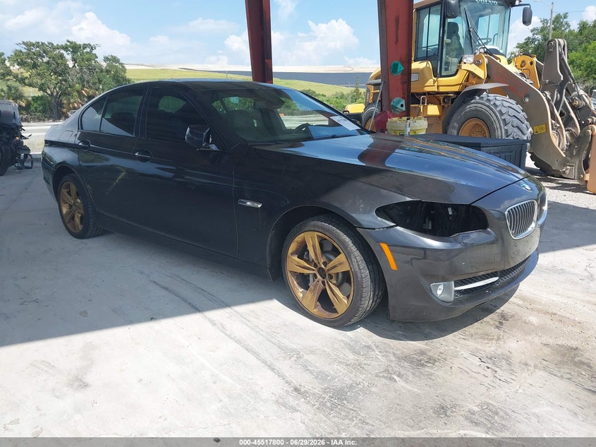 2012 BMW 5 series VIN WBAFR7C57CC810774 IAAI salvage auction — NORMAL WEAR, Clear (Florida), sold $425 on 2026-07-28 (photo 1)