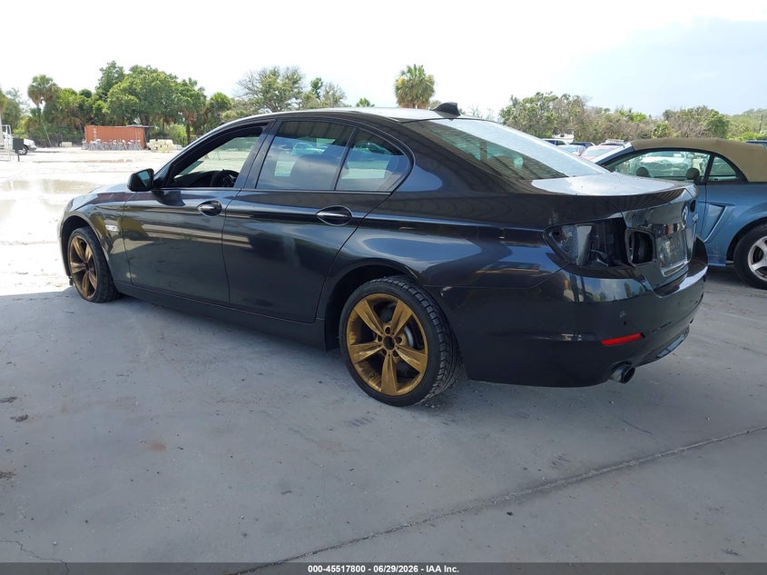 2012 BMW 5 series VIN WBAFR7C57CC810774 IAAI salvage auction — NORMAL WEAR, Clear (Florida), sold $425 on 2026-07-28 (photo 3)