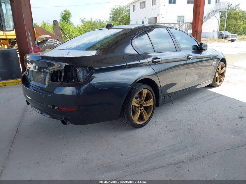 2012 BMW 5 series VIN WBAFR7C57CC810774 IAAI salvage auction — NORMAL WEAR, Clear (Florida), sold $425 on 2026-07-28 (photo 4)