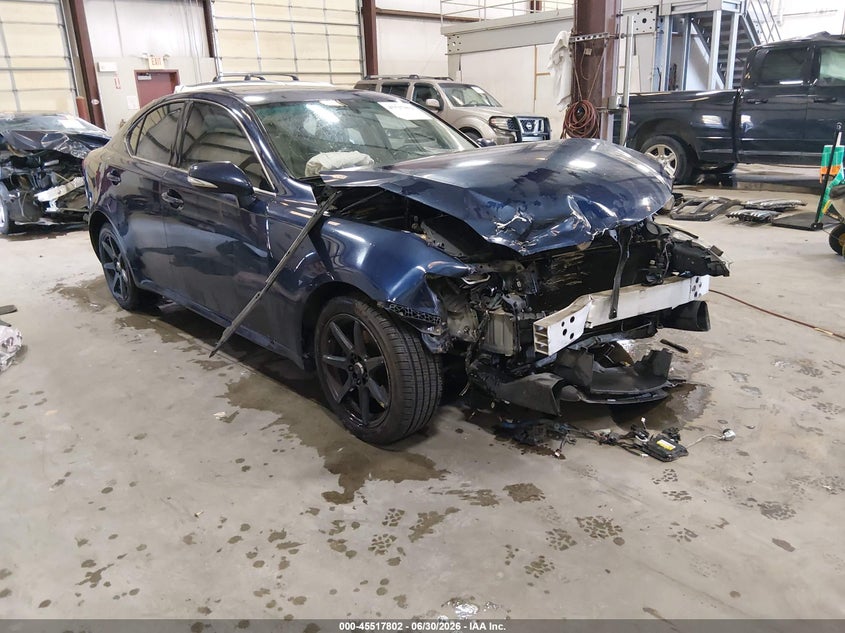2012 Lexus Is VIN JTHCF5C22C5059613 IAAI salvage auction — FRONT END, Salvage (Idaho), sold $25 on 2026-07-24 (photo 1)