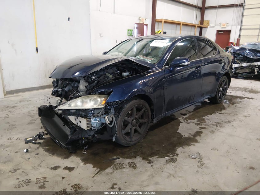 2012 Lexus Is VIN JTHCF5C22C5059613 IAAI salvage auction — FRONT END, Salvage (Idaho), sold $25 on 2026-07-24 (photo 2)