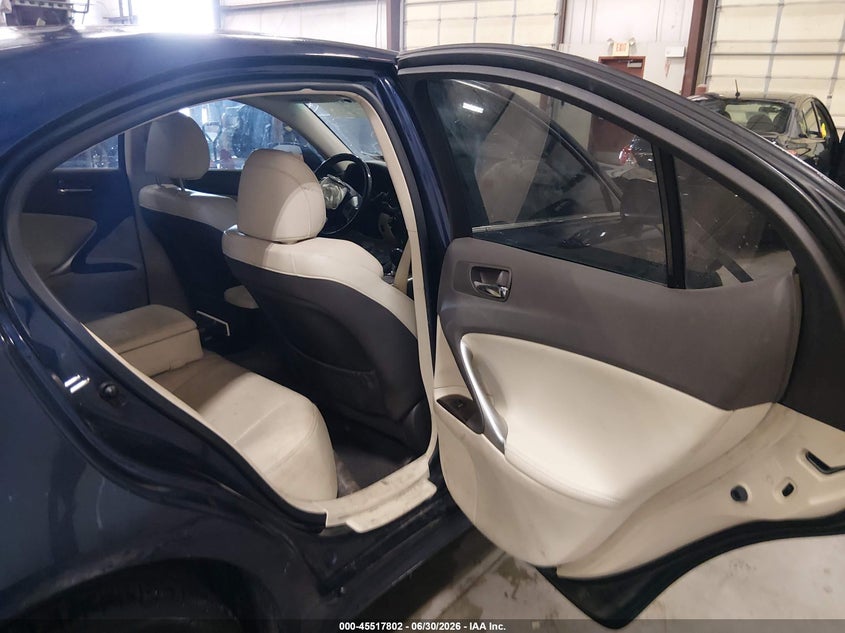 2012 Lexus Is VIN JTHCF5C22C5059613 IAAI salvage auction — FRONT END, Salvage (Idaho), sold $25 on 2026-07-24 (photo 8)