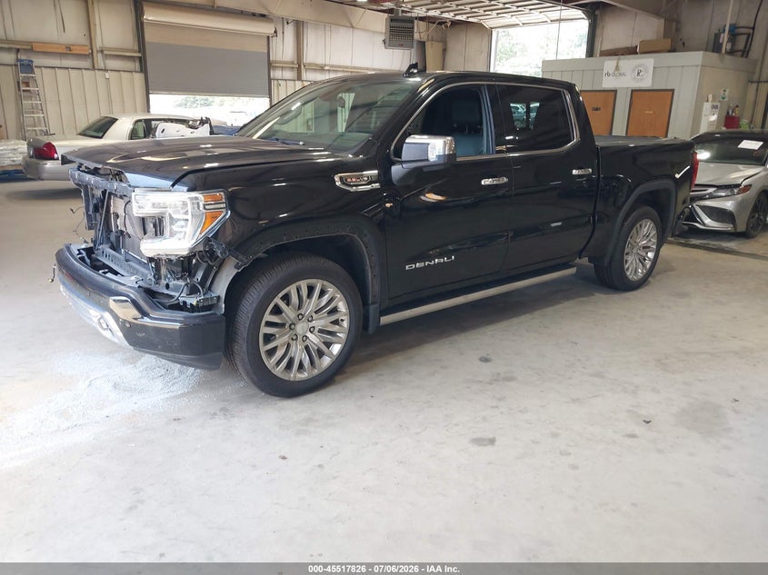 2019 Gmc SIERRA VIN 1GTU9FEL7KZ114914 IAAI salvage auction — FRONT END, Salvage (North Carolina), sold $13,000 on 2026-07-31 (photo 2)