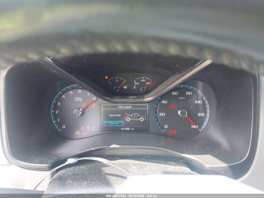 2016 Chevrolet Colorado VIN 1GCGSCE30G1102769 IAAI salvage auction — FRONT END, Salvage (Georgia), sold $4,250 on 2026-07-26 (photo 7)