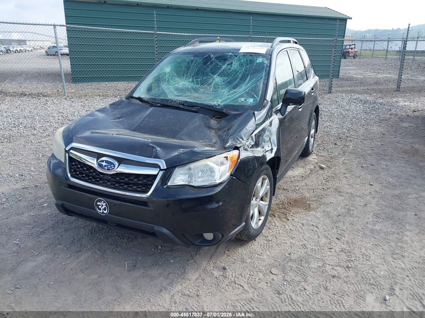 2014 Subaru Forester VIN JF2SJAHCXEH408946 IAAI salvage auction — FRONT END, Salvage (Pennsylvania), sold $800 on 2026-07-21 (photo 2)