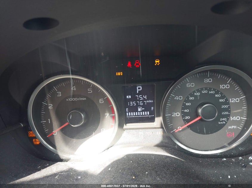 2014 Subaru Forester VIN JF2SJAHCXEH408946 IAAI salvage auction — FRONT END, Salvage (Pennsylvania), sold $800 on 2026-07-21 (photo 7)