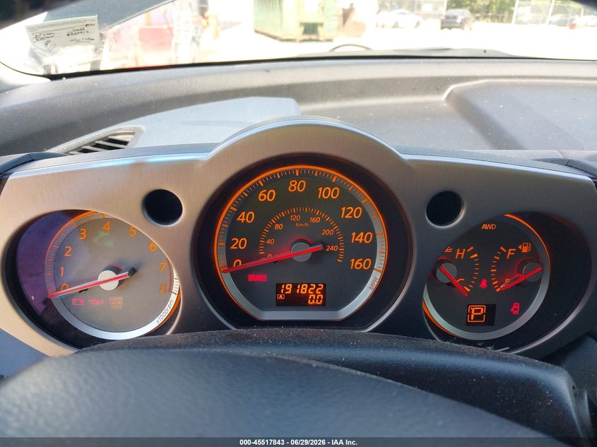 2006 Nissan Murano VIN JN8AZ08W86W538765 IAAI salvage auction — NORMAL WEAR, Clear (Maryland), sold $250 on 2026-07-21 (photo 7)