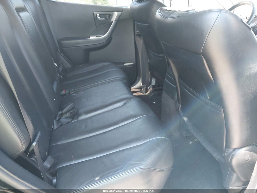2006 Nissan Murano VIN JN8AZ08W86W538765 IAAI salvage auction — NORMAL WEAR, Clear (Maryland), sold $250 on 2026-07-21 (photo 8)