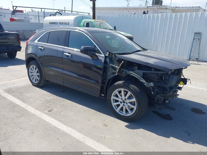 2023 Cadillac Xt4 VIN 1GYAZAR47PF107165 IAAI salvage auction — FRONT END, Salvage Title, sold $8,000 on 2026-07-22 (photo 1)