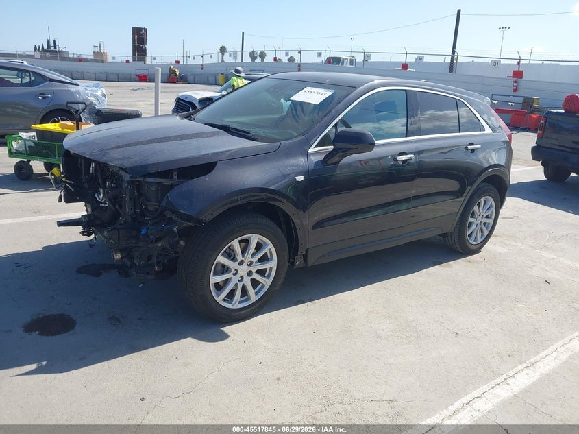2023 Cadillac Xt4 VIN 1GYAZAR47PF107165 IAAI salvage auction — FRONT END, Salvage Title, sold $8,000 on 2026-07-22 (photo 2)