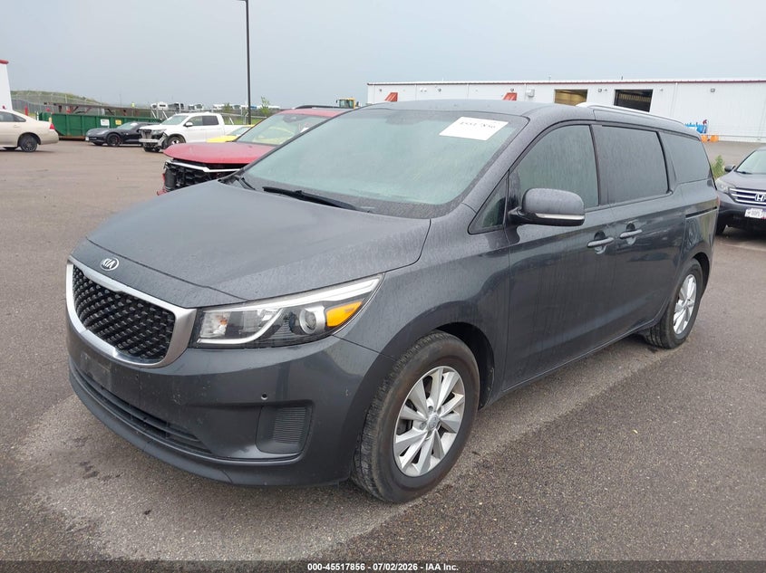 2017 Kia SEDONA VIN KNDMB5C15H6325491 IAAI salvage auction — REAR END, Parts Only Bos (Minnesota), sold $300 on 2026-07-29 (photo 2)