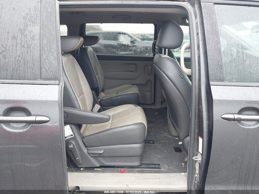 2017 Kia SEDONA VIN KNDMB5C15H6325491 IAAI salvage auction — REAR END, Parts Only Bos (Minnesota), sold $300 on 2026-07-29 (photo 8)