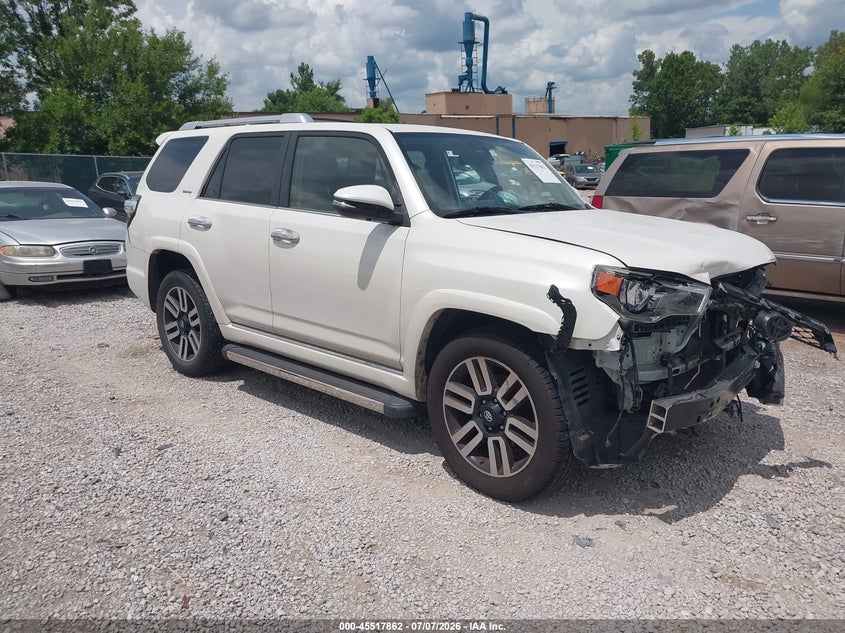 2016 Toyota 4runner VIN JTEZU5JR8G5129084 — IAAI salvage auction photo