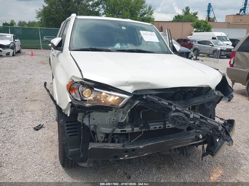 2016 Toyota 4runner VIN JTEZU5JR8G5129084 IAAI salvage auction — FRONT END, Salvage (Tennessee), sold $8,300 on 2026-07-31 (photo 6)