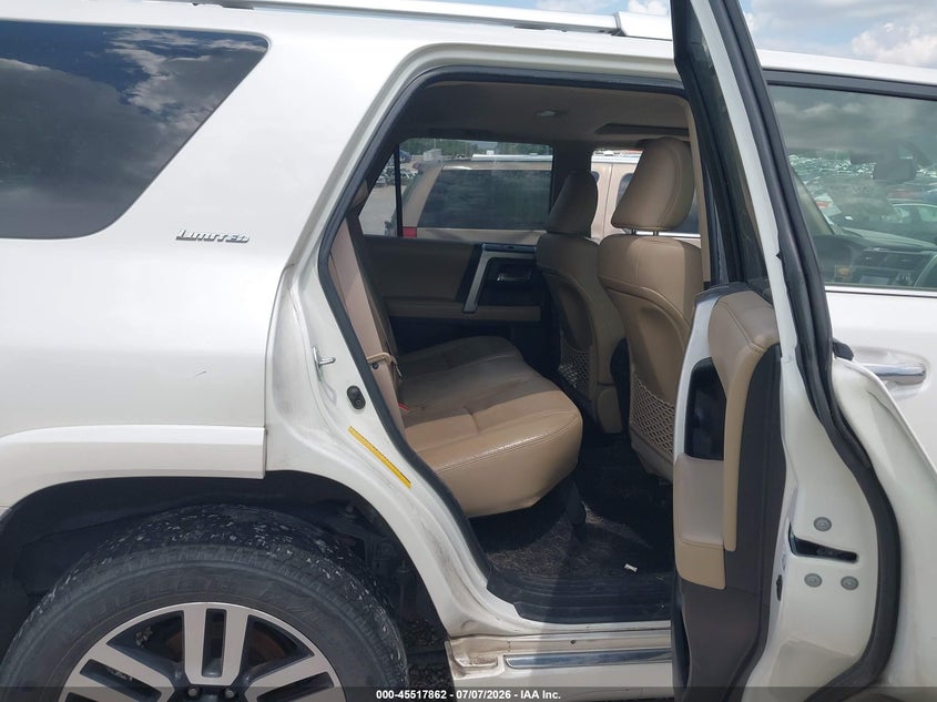2016 Toyota 4runner VIN JTEZU5JR8G5129084 IAAI salvage auction — FRONT END, Salvage (Tennessee), sold $8,300 on 2026-07-31 (photo 8)