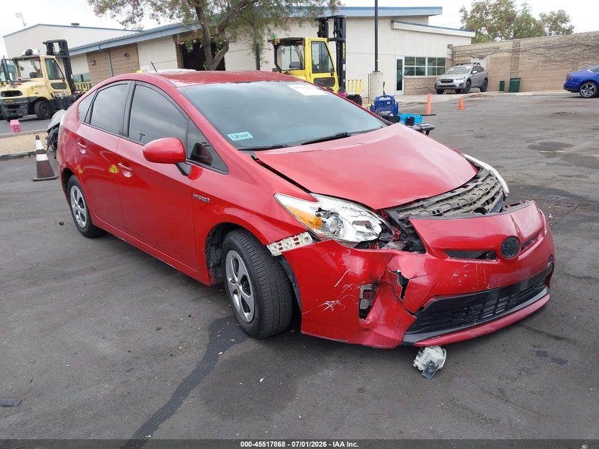 2015 Toyota Prius VIN JTDKN3DUXF0442530 IAAI salvage auction — FRONT END, Salvage Title, sold $25 on 2026-07-24 (photo 1)
