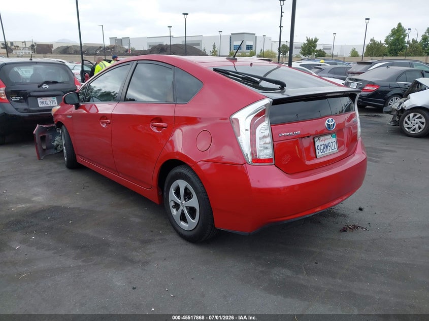 2015 Toyota Prius VIN JTDKN3DUXF0442530 IAAI salvage auction — FRONT END, Salvage Title, sold $25 on 2026-07-24 (photo 3)