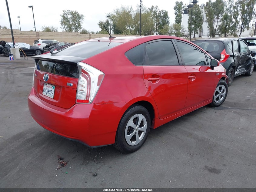 2015 Toyota Prius VIN JTDKN3DUXF0442530 IAAI salvage auction — FRONT END, Salvage Title, sold $25 on 2026-07-24 (photo 4)