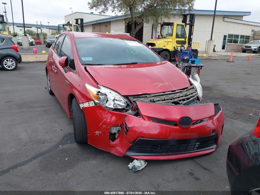 2015 Toyota Prius VIN JTDKN3DUXF0442530 IAAI salvage auction — FRONT END, Salvage Title, sold $25 on 2026-07-24 (photo 6)