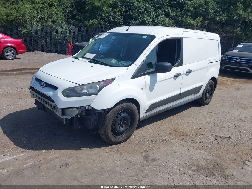2016 Ford Transit VIN NM0LS7E73G1264059 IAAI salvage auction — FRONT END, Salvage Title, sold $25 on 2026-07-31 (photo 2)