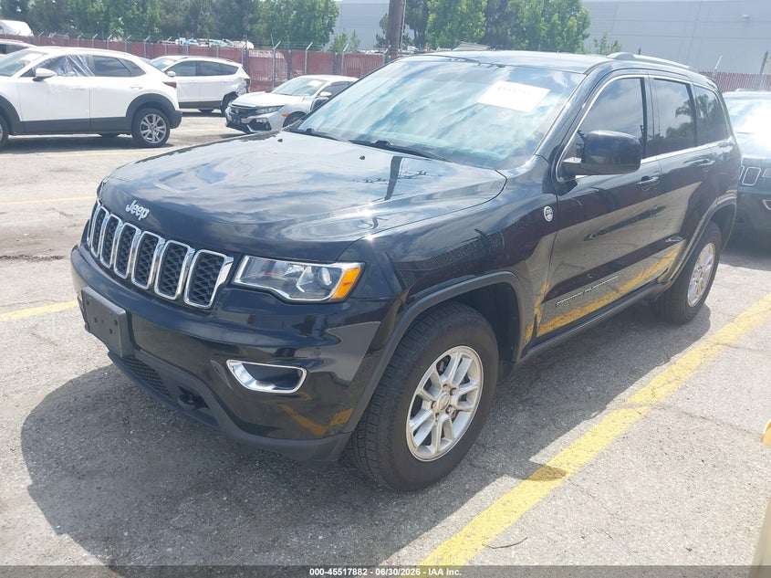 2019 Jeep Grand cherokee VIN 1C4RJFAG9KC754163 IAAI salvage auction — FRONT END, SF97 (California), sold $9,050 on 2026-09-10 (photo 2)