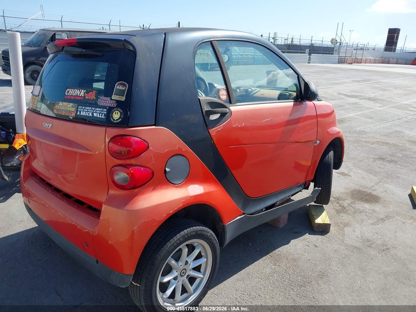 2008 Smart Fortwo VIN WMEEJ31X88K190731 IAAI salvage auction — RIGHT SIDE, Clear - Dealer Only (California), sold $225 on 2026-07-09 (photo 4)