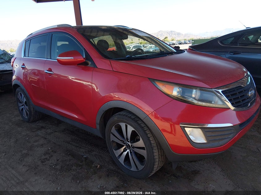 2011 Kia Sportage VIN KNDPC3A27B7070953 IAAI salvage auction — NORMAL WEAR, Clear-Dealer Only (Arizona), sold $1,250 on 2026-07-21 (photo 1)