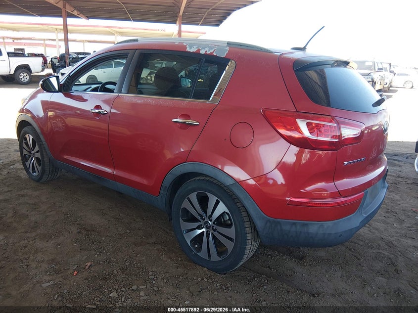 2011 Kia Sportage VIN KNDPC3A27B7070953 IAAI salvage auction — NORMAL WEAR, Clear-Dealer Only (Arizona), sold $1,250 on 2026-07-21 (photo 3)