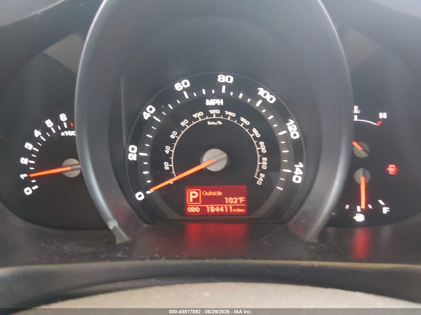2011 Kia Sportage VIN KNDPC3A27B7070953 IAAI salvage auction — NORMAL WEAR, Clear-Dealer Only (Arizona), sold $1,250 on 2026-07-21 (photo 7)