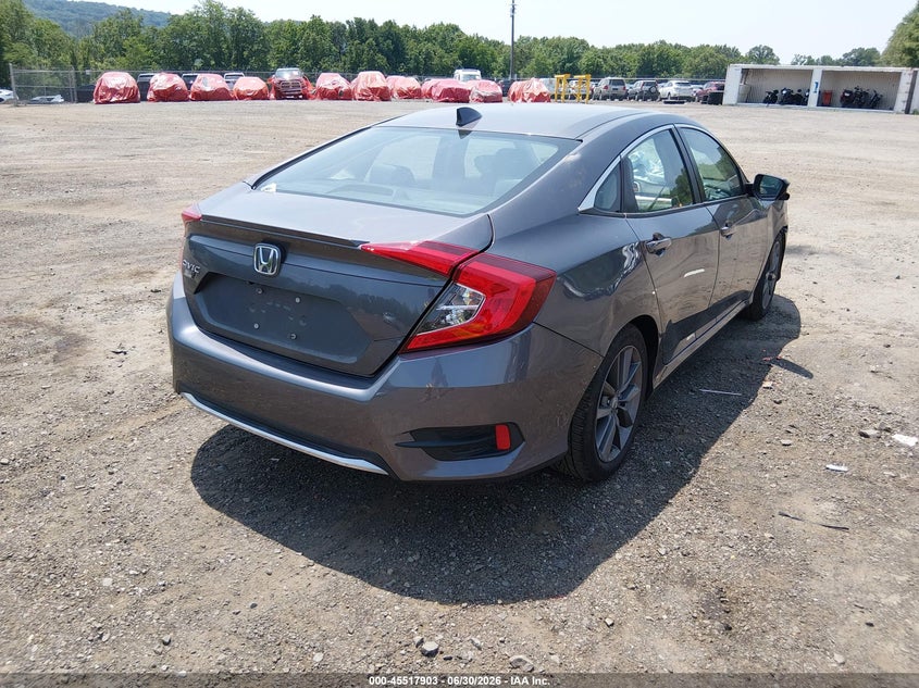 2021 Honda Civic VIN 2HGFC1F77MH705991 IAAI salvage auction — LEFT FRONT, Salvage Title, sold $5,050 on 2026-07-17 (photo 4)