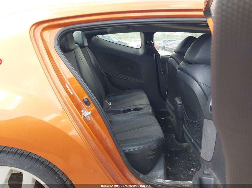 2013 Hyundai Veloster VIN KMHTC6AD7DU105752 IAAI salvage auction — FRONT END, Regular Certificate (Iowa), sold $475 on 2026-07-21 (photo 8)