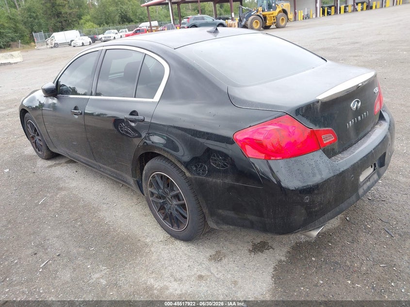 2012 Infiniti G37 VIN JN1CV6ARXCM974776 IAAI salvage auction — NORMAL WEAR, Clear-Dealer Only (Oregon), sold $750 on 2026-07-29 (photo 3)