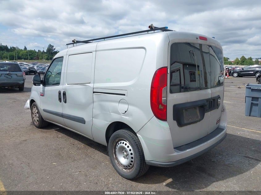 2015 Ram Promaster city VIN ZFBERFBT0F6A50625 IAAI salvage auction — SIDE, Salvage (Oregon), sold $2,050 on 2026-08-14 (photo 3)