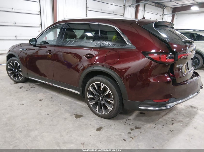 2024 Mazda Cx-90 VIN JM3KKDHA2R1147264 IAAI salvage auction — RIGHT REAR, Wait Title, sold $13,550 on 2026-09-03 (photo 3)