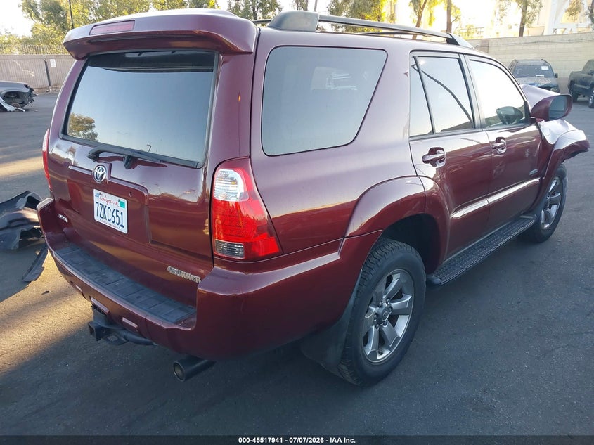 2006 Toyota 4runner VIN JTEZT17R668010322 IAAI salvage auction — FRONT END, Salvage Certificate (California), sold $2,800 on 2026-07-24 (photo 4)