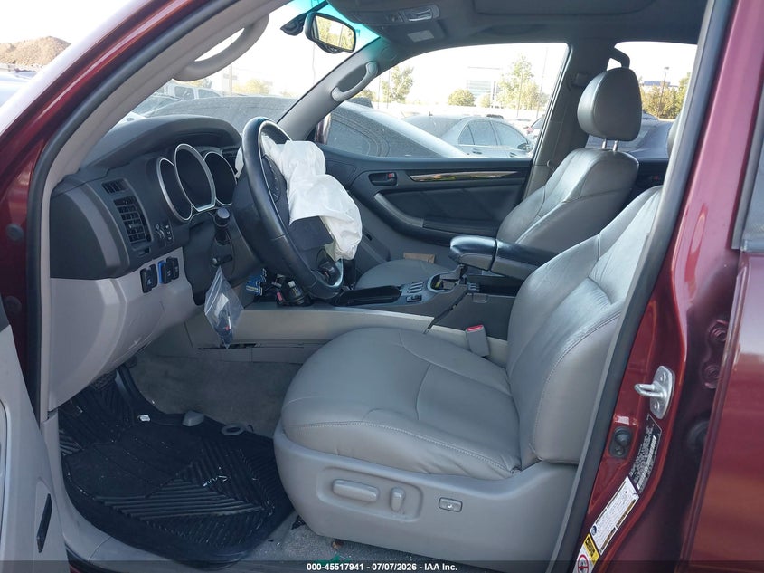 2006 Toyota 4runner VIN JTEZT17R668010322 IAAI salvage auction — FRONT END, Salvage Certificate (California), sold $2,800 on 2026-07-24 (photo 5)