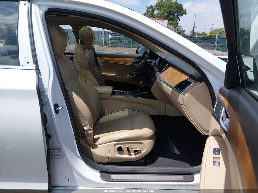 2015 Hyundai Genesis VIN KMHGN4JE1FU079743 IAAI salvage auction — FRONT END, Salvage (Ohio), sold $1,200 on 2026-07-26 (photo 5)