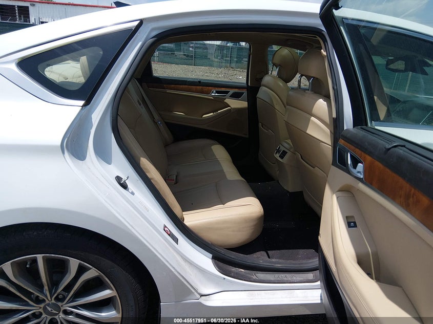 2015 Hyundai Genesis VIN KMHGN4JE1FU079743 IAAI salvage auction — FRONT END, Salvage (Ohio), sold $1,200 on 2026-07-26 (photo 8)
