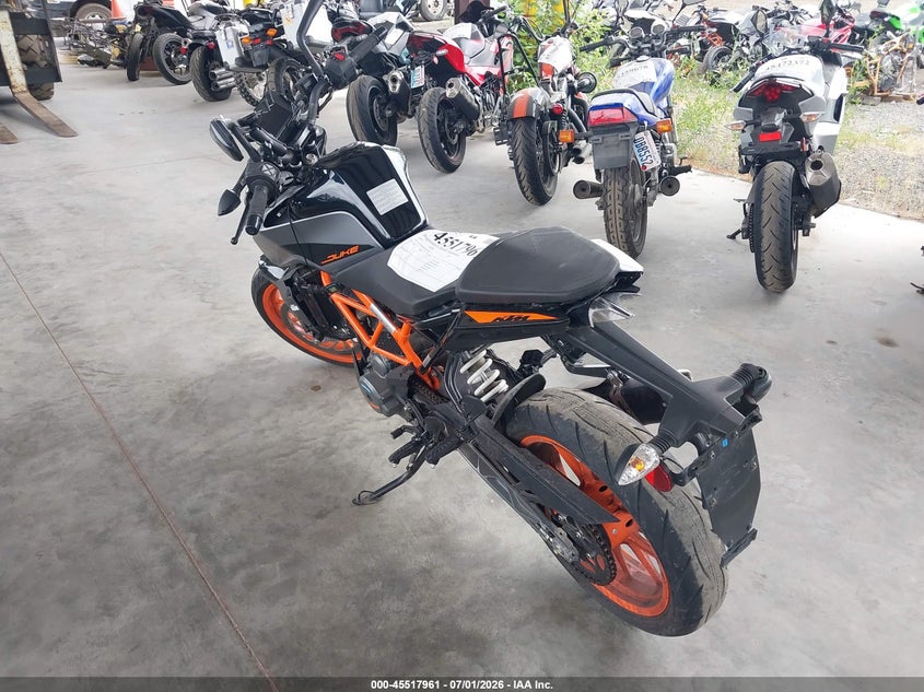2021 Ktm 390 adventure VIN MD2JPJ400MC266276 IAAI salvage auction — FRONT END, Clear (Washington), sold $700 on 2026-07-22 (photo 3)