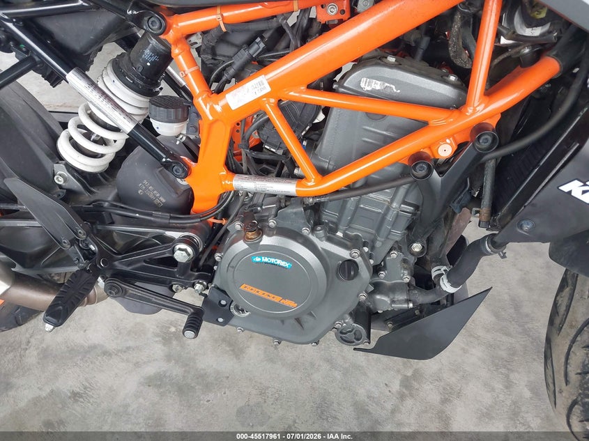 2021 Ktm 390 adventure VIN MD2JPJ400MC266276 IAAI salvage auction — FRONT END, Clear (Washington), sold $700 on 2026-07-22 (photo 8)