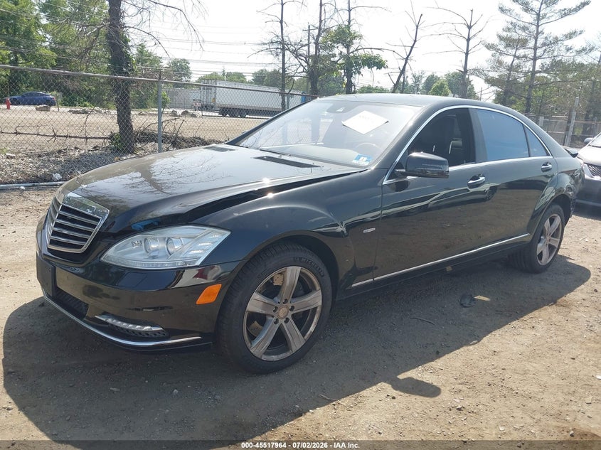 2012 Mercedes-benz S-klasse VIN WDDNG9EBXCA453501 IAAI salvage auction — FRONT END, Salvage (New Jersey), sold $1,675 on 2026-08-17 (photo 6)