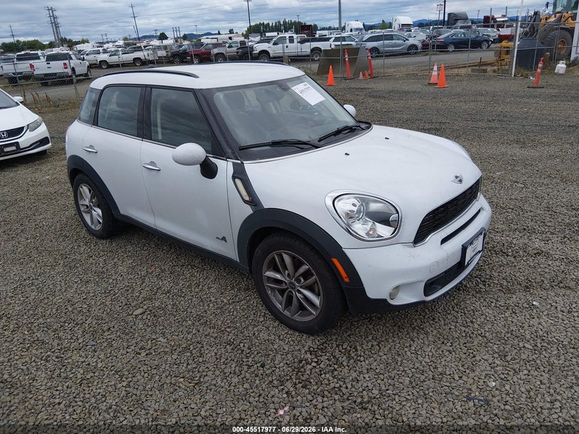 2011 Mini Cooper VIN WMWZC5C57BWL55490 IAAI salvage auction — NORMAL WEAR, Peddle Clear Public-Restricted (Oregon), sold $250 on 2026-07-29 (photo 1)