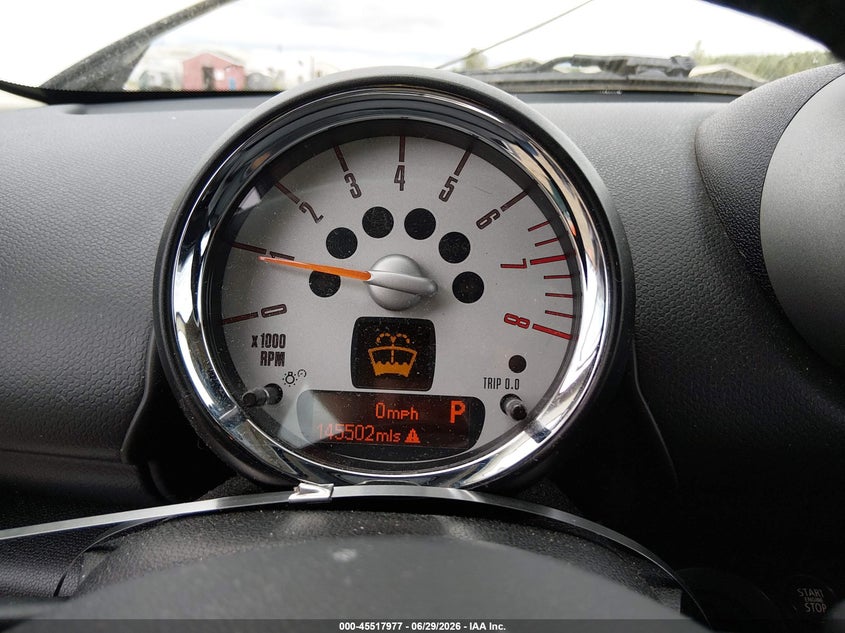 2011 Mini Cooper VIN WMWZC5C57BWL55490 IAAI salvage auction — NORMAL WEAR, Peddle Clear Public-Restricted (Oregon), sold $250 on 2026-07-29 (photo 7)
